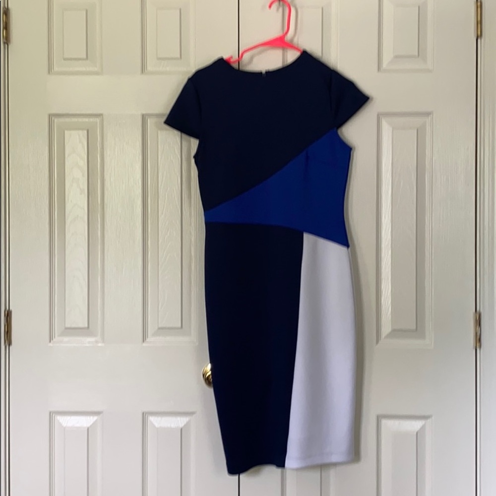 New York & Company colorblock dress